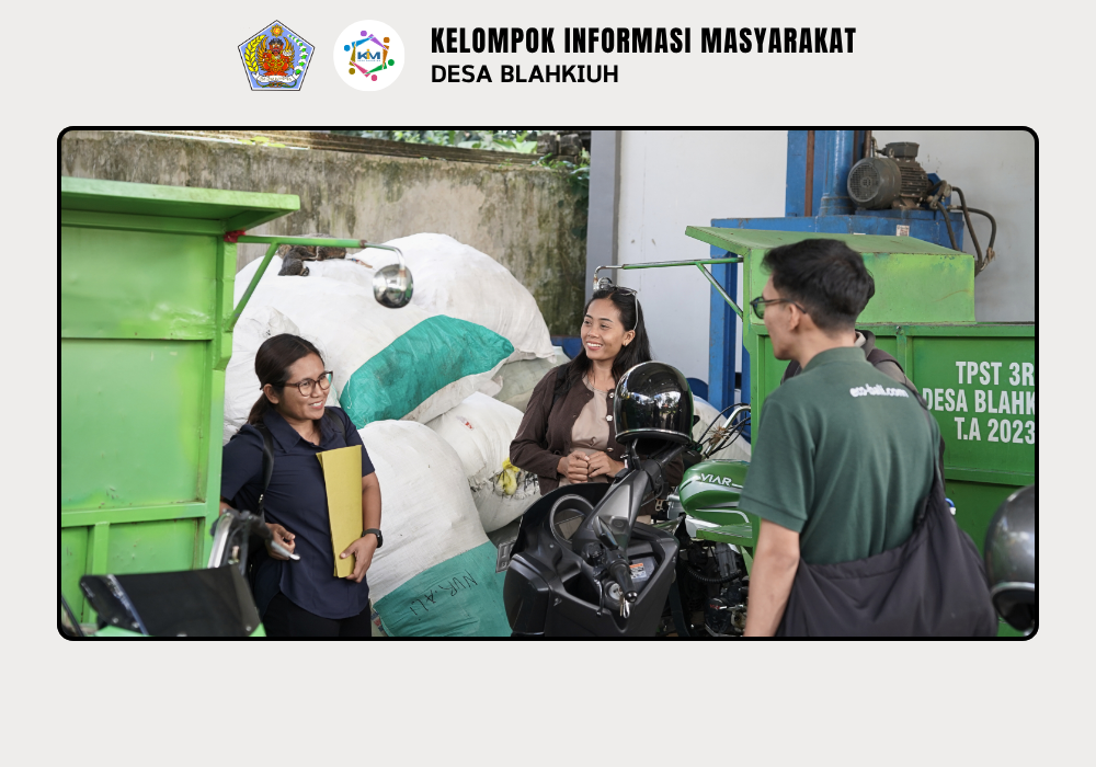 Kunjungan Eco Bali ke Kantor Perbekel Blahkiuh Bahas Pengelolaan Sampah di TPS 3R Kubon Ampas Sari - Image 8