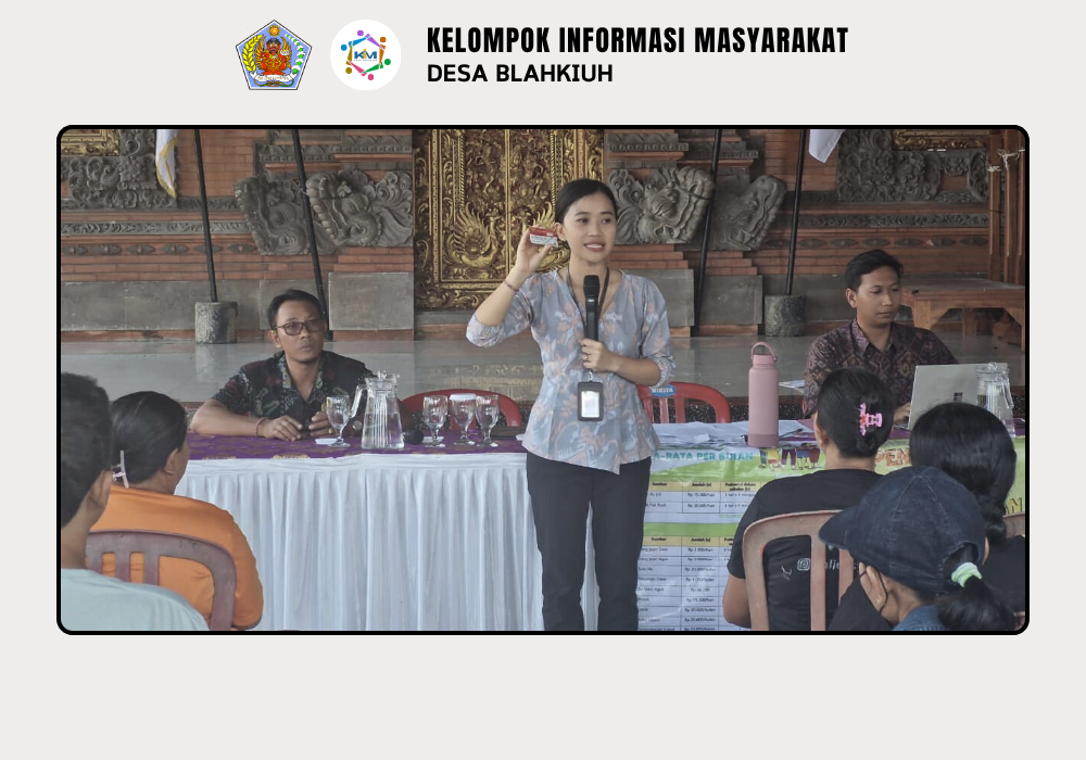 Monitoring Kepada Penerima Bantuan Program Keluarga Harapan (PKH) di Desa Blahkiuh - Image 5
