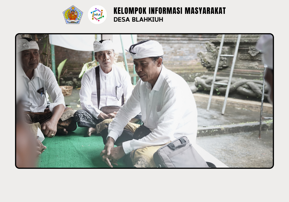 Kegiatan Serah Terima Upakara Piodalan di Pura Prajapati Pikah, Banjar Pikah, Desa Blahkiuh - Image 5