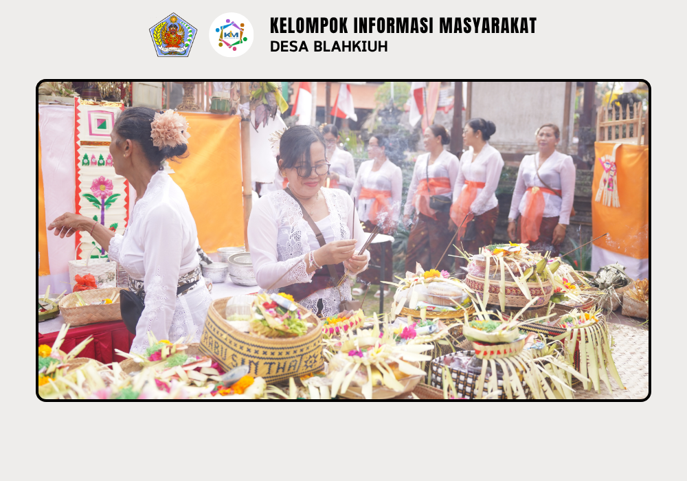 Tigang Rahina Piodalan Padmasana Kantor Perbekel Blahkiuh - Image 4
