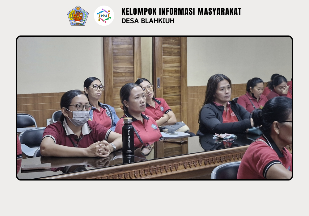 RAPAT RUTIN TP PKK DESA BLAHKIUH - Image 6
