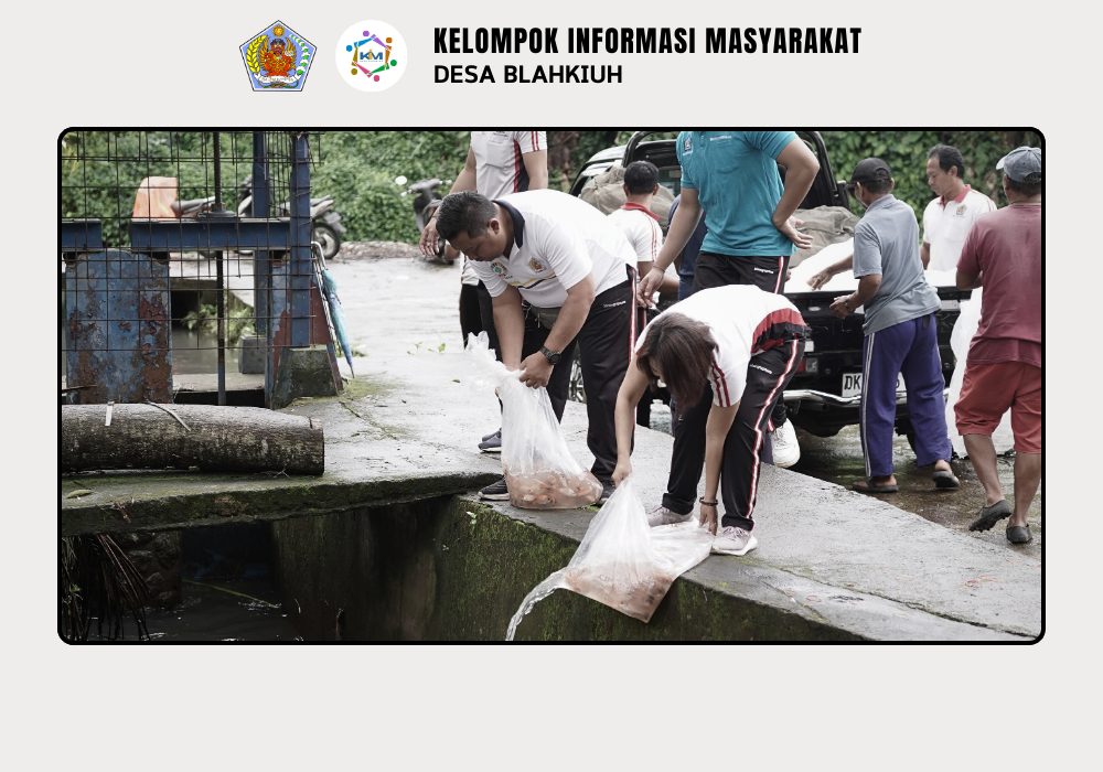Penebaran Ikan di DAM Sudamala Banjar Ulapan II, Desa Blahkiuh - Image 5
