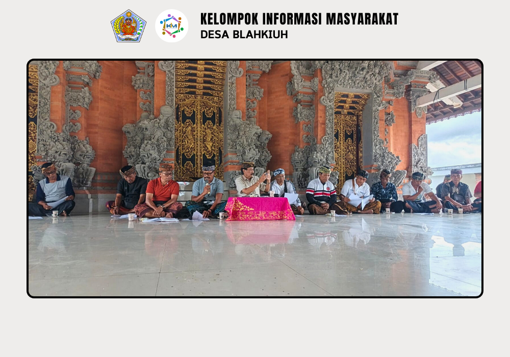 Pembubaran Panitia Mamukur Kinembulan Desa Adat Blahkiuh - Image 3