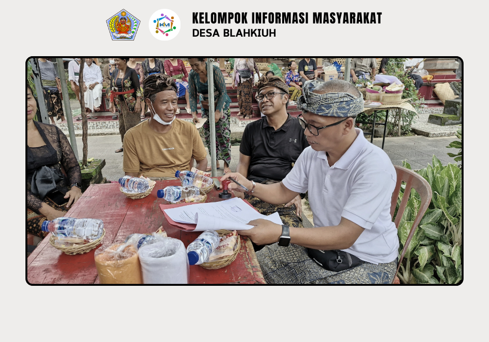 Penyerahan Bantuan Santunan Kematian di Wilayah Banjar Dlodpasar - Image 6