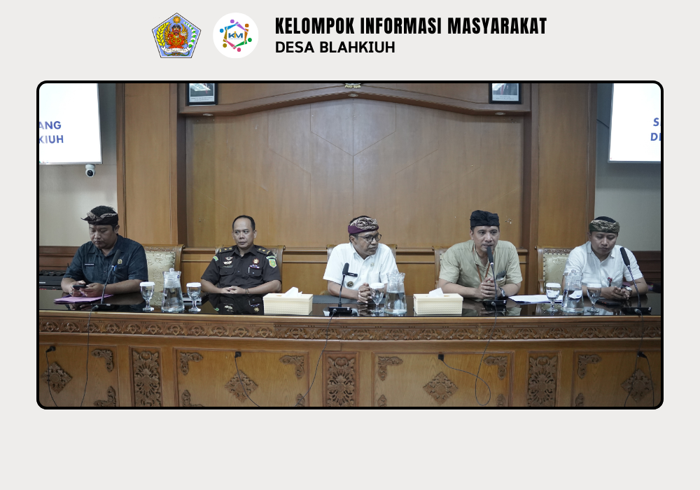 Pembinaan DPMD Kabupaten Badung di Kantor Perbekel Blahkiuh - Image 10