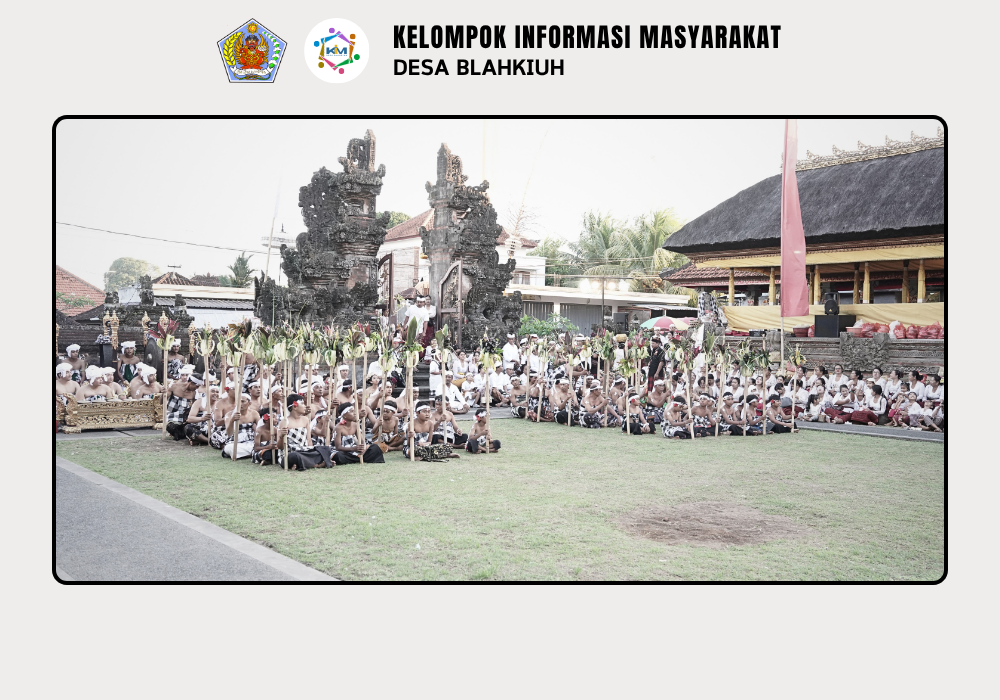 Pementasan Seni Tradisi Lokal Ngerebeg Metiti Swara Desa Blahkiuh Lestarikan Warisan Budaya Leluhur - Image 4