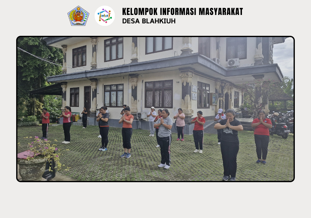 TP PKK Desa Blahkiuh Gelar Kegiatan Senam Bersama untuk Tingkatkan Kesehatan dan Kebugaran - Image 2