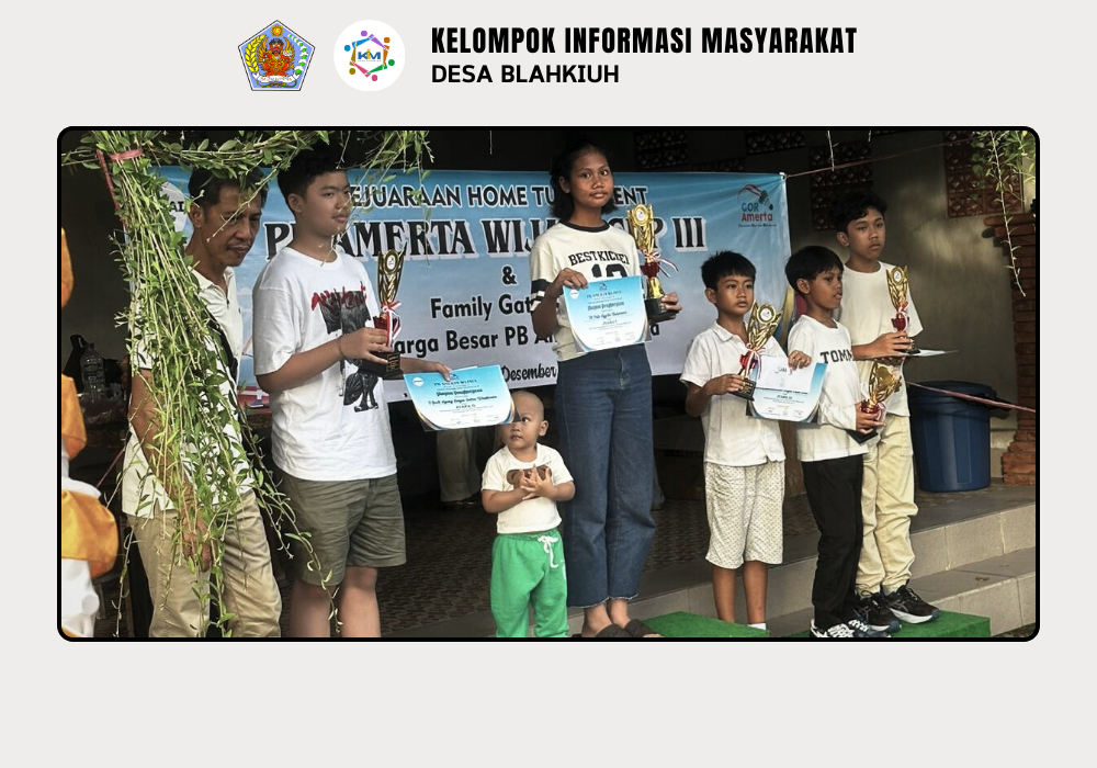 PB Gemuruh Desa Blahkiuh Kembali Raih Prestasi di Turnamen Amerta Wijaya Cup III - Image 2