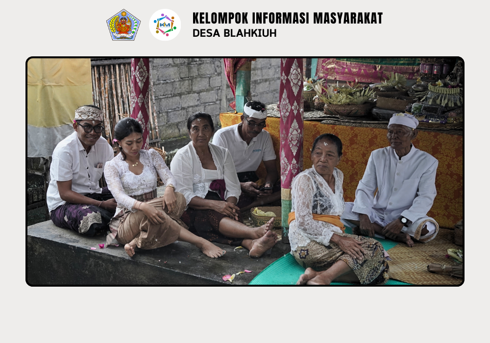 Kegiatan Serah Terima Upakara Piodalan di Pura Dalem Suci Br. Tengah dan Pura Manik Angkeran Br. Ulapan I, Desa Blahkiuh - Image 3