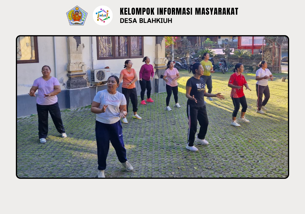 TP PKK Desa Blahkiuh Gelar Kegiatan Senam Bersama untuk Tingkatkan Kesehatan dan Kebugaran - Image 6
