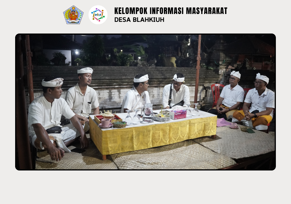 Kegiatan Serah Terima Upakara Piodalan di Pura Prajapati Pikah, Pura Melanting Banjar Ulapan I, dan Pura Melanting Banjar Dlodpasar, Desa Blahkiuh - Image 6