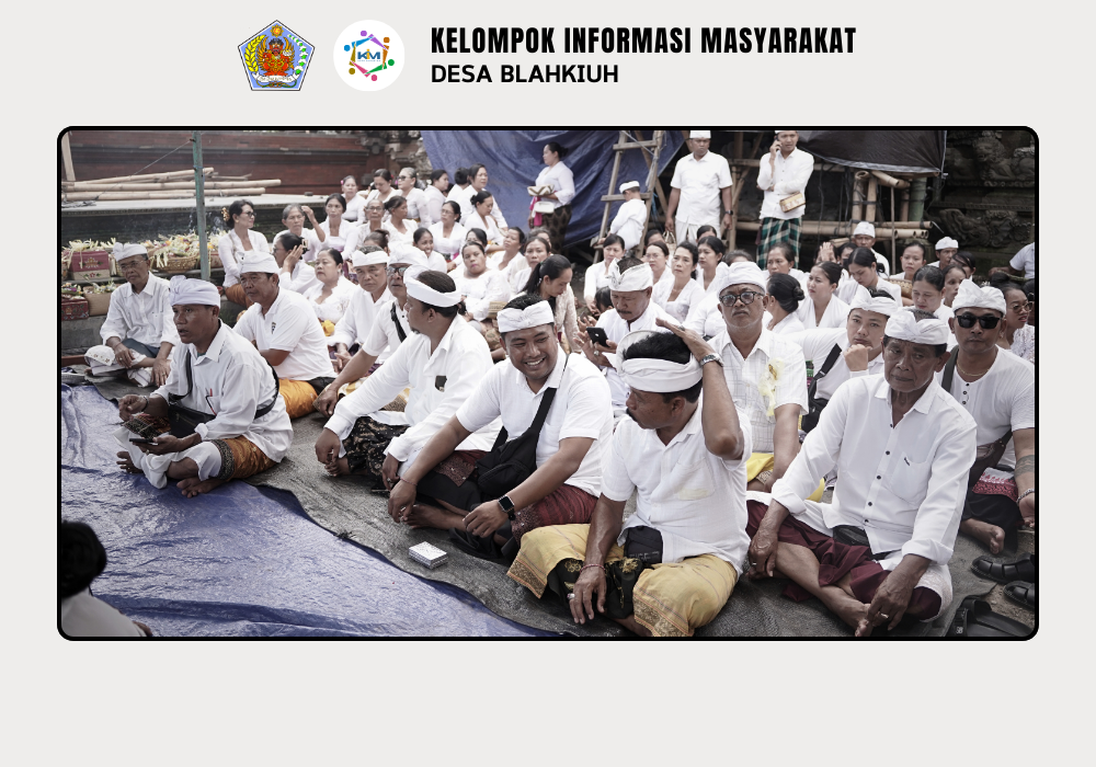Upacara Pejayan–Jayan Bandesa Adat Blahkiuh Masa Bakti 2025–2030 - Image 8