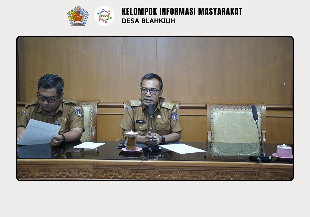 Pembentukan Calon Ketua dan Anggota TPK Pavingisasi Jln. Banten wilayah Banjar Ulapan I serta TPK Pembinaan Banjar Adat se-Desa Blahkiuh - Image 5