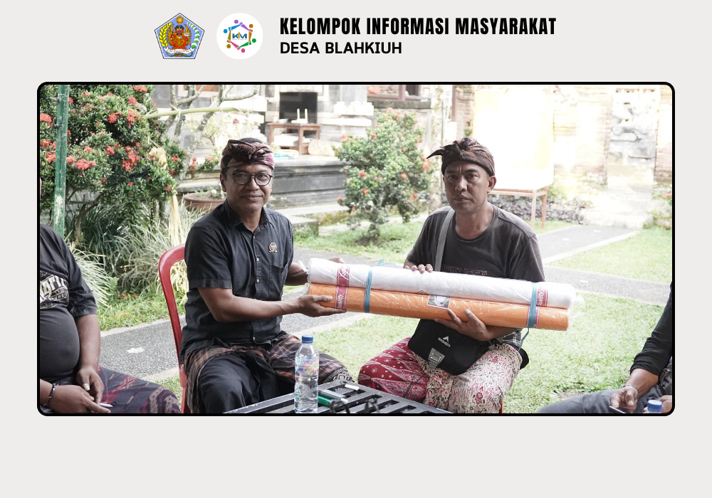 Penyerahan Bantuan Santunan Kematian di Wilayah Banjar Ulapan II