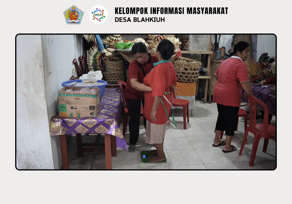 Kegiatan Posyandu Lansia Di Wilayah Banjar Dlodpasar - Image 3