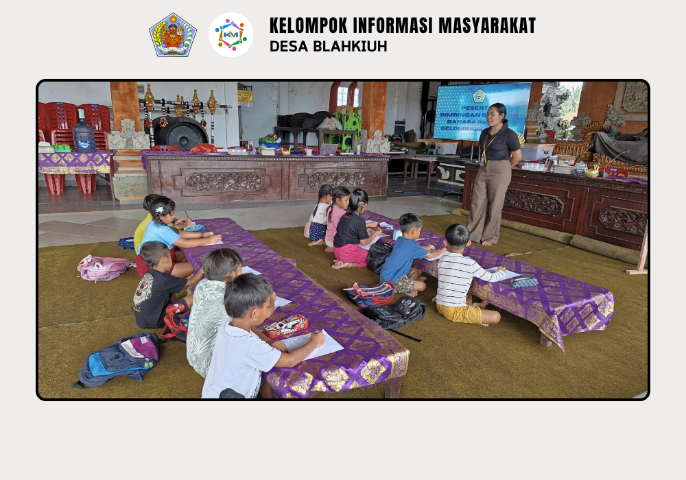 Kegiatan Bimbingan Belajar Bahasa Inggris di Desa Blahkiuh - Image 7