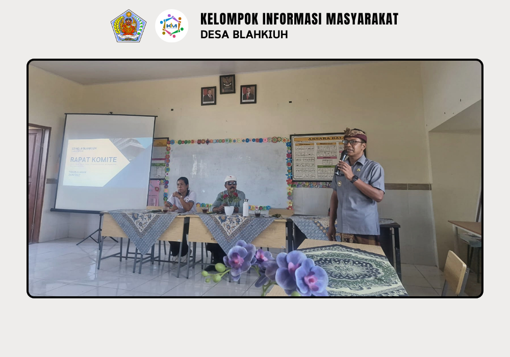 Rapat Koordinasi Kolaborasi dan Dukungan terhadap SD No. 4 Blahkiuh - Image 5