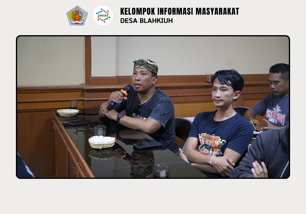 Rapat Persiapan Pembinaan Tari Maskot Desa Blahkiuh - Image 6