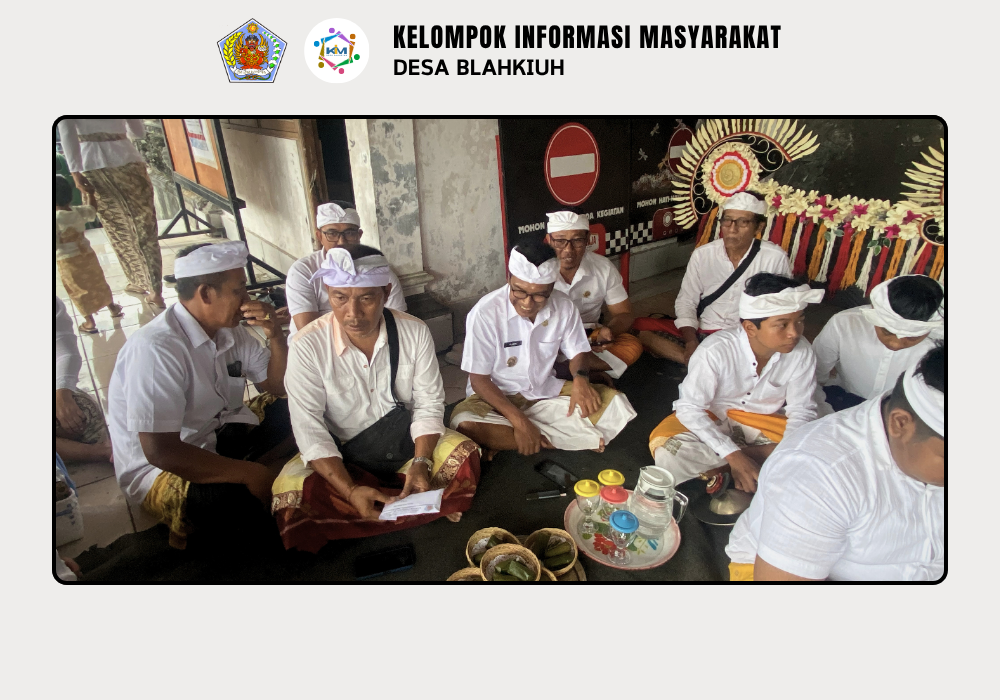 Serah Terima Upakara Piodalan di Pura Melanting Banjar Benehkawan, Desa Blahkiuh - Image 5