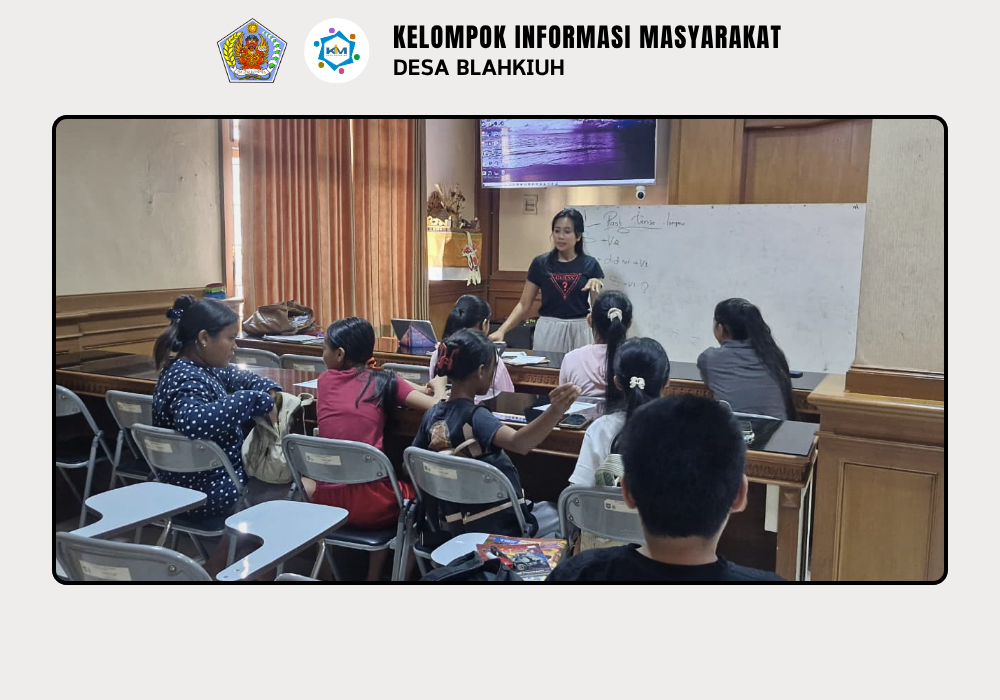 Kegiatan Bimbingan Belajar Bahasa Inggris di Desa Blahkiuh - Image 3