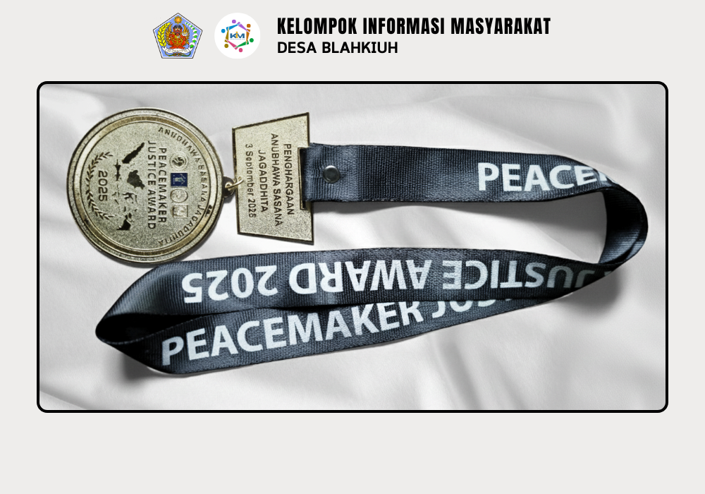 Perbekel Blahkiuh Raih Penganugerahan PJA (Peacemaker Justice Award) Tingkat Nasional di Jakarta - Image 6