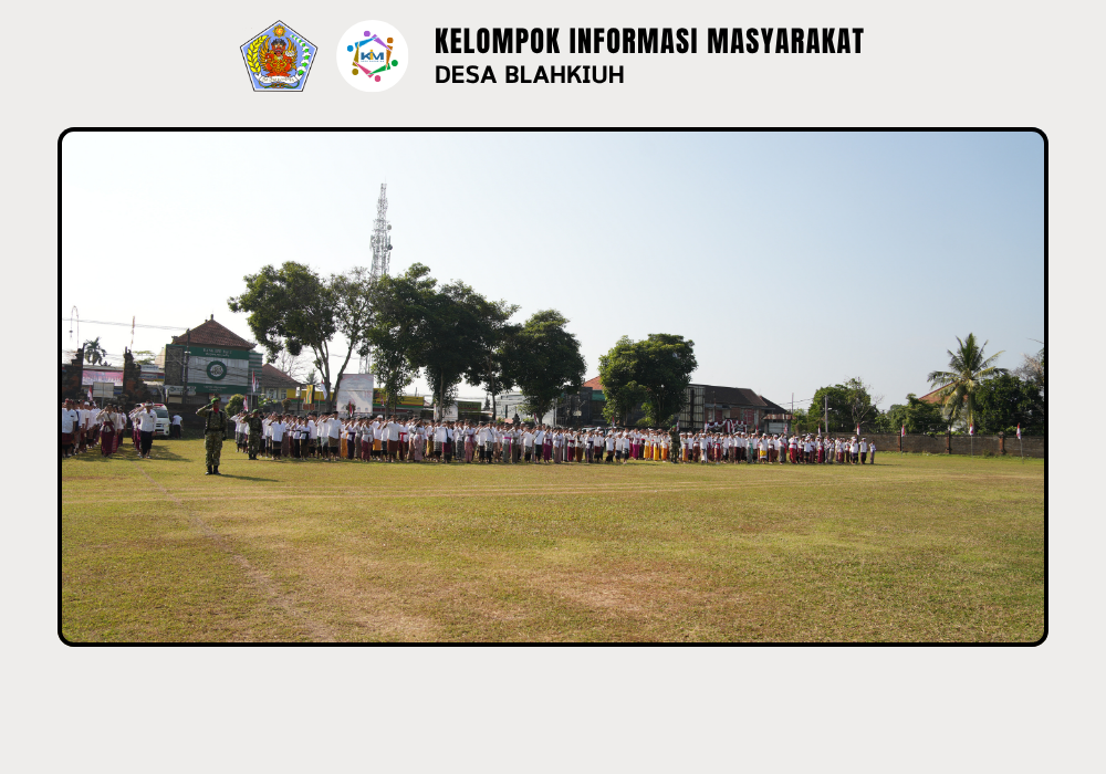 Pemerintah Desa Blahkiuh Ikuti Apel Peringatan Detik-Detik Proklamasi Kemerdekaan RI ke-81 - Image 2