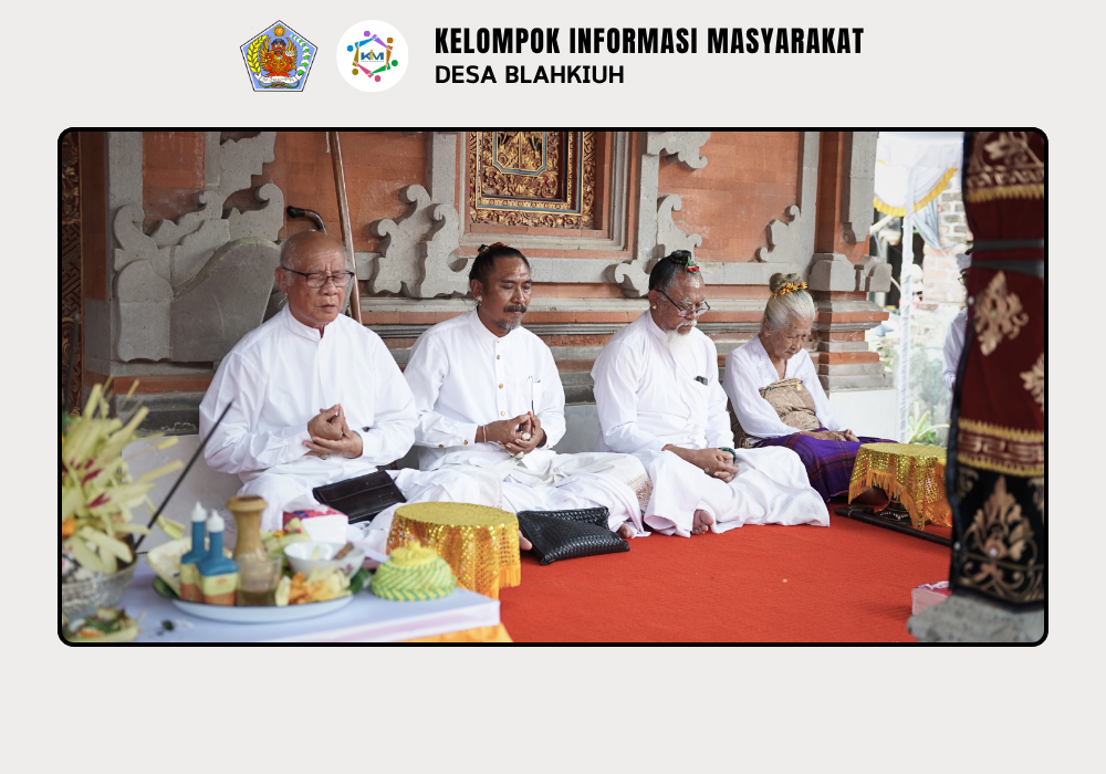 Upacara Diksa Pariksa Berlangsung Penuh Makna di Griya Mas Baha, Desa Blahkiuh - Image 4