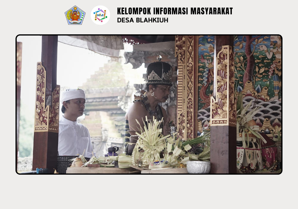 Upacara Mlaspas dan Mendem Pedagingan di Pura Penataran Desa Adat Blahkiuh Berlangsung Penuh Kebersamaan - Image 7