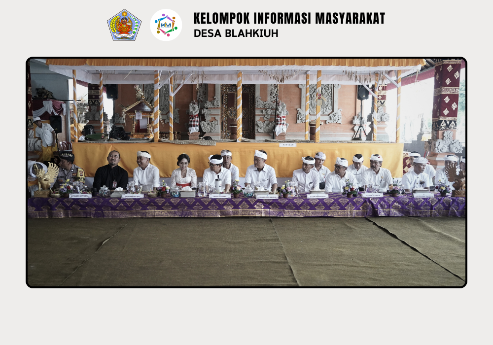 Upacara Karya Pedudusan Alit, Mlaspas, dan Mupuk Pedagingan di Banjar Dlodpasar, Desa Blahkiuh Berlangsung Suci dan Bermakna - Image 7