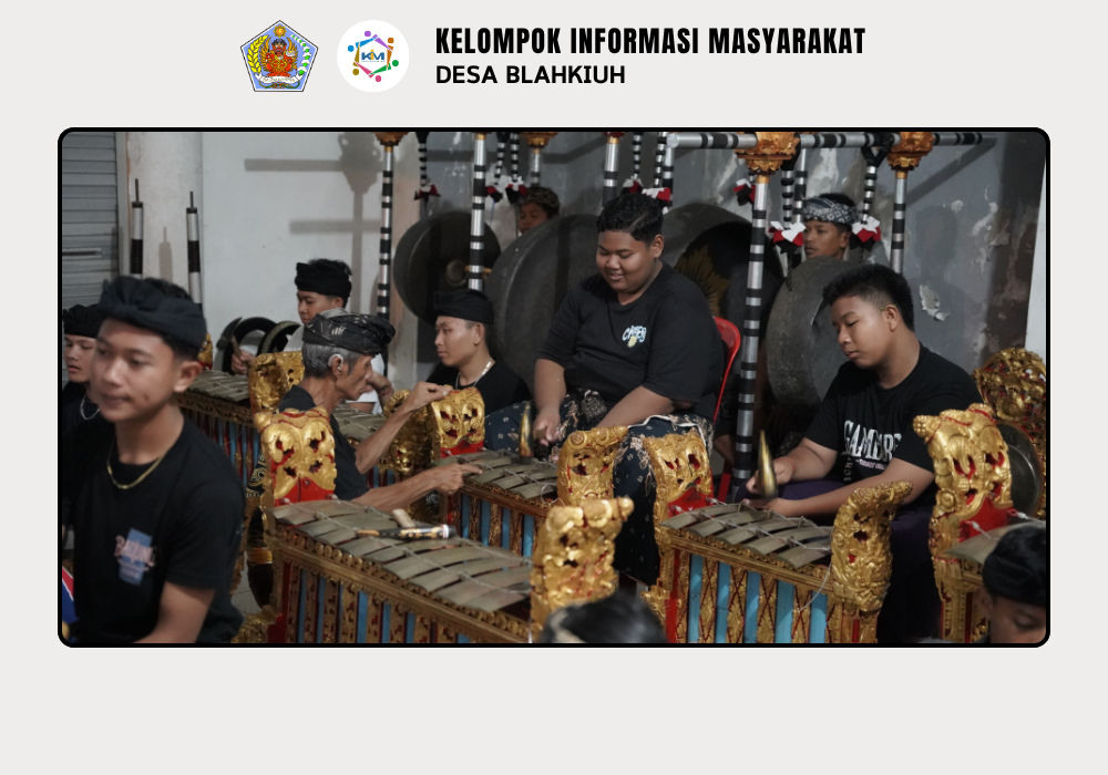 Pembinaan Sekaa Gong Eka Cita Banjar Benehkawan, Desa Blahkiuh - Image 10