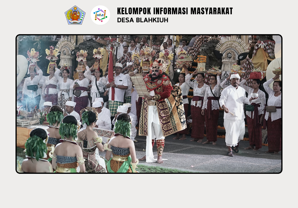 Pementasan Seni Tradisi Lokal Ngerebeg Metiti Swara Desa Blahkiuh Lestarikan Warisan Budaya Leluhur - Image 7