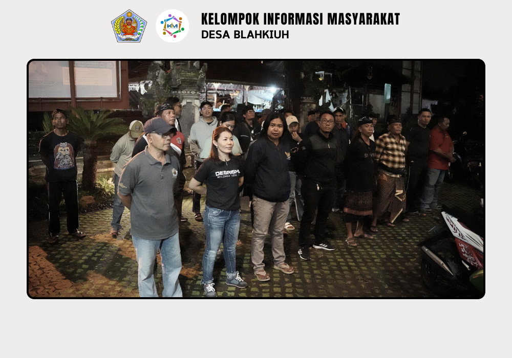 Pelaksanaan Kegiatan Sidak Penduduk Pendatang di Wilayah Desa Blahkiuh - Image 3