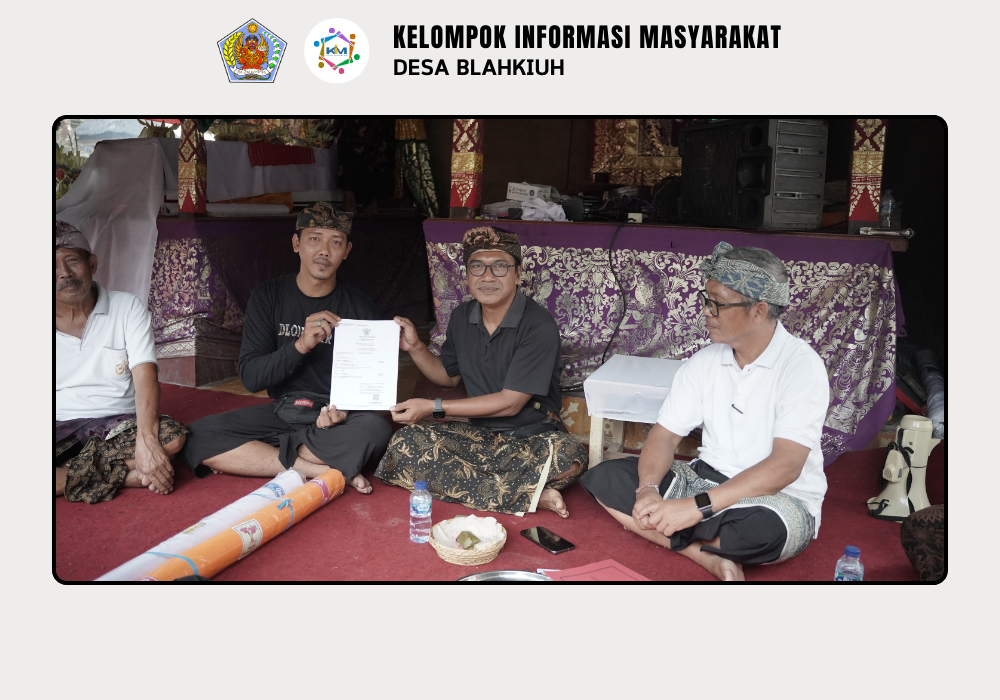 Penyerahan Bantuan Santunan Kematian di Wilayah Banjar Dlodpasar - Image 4