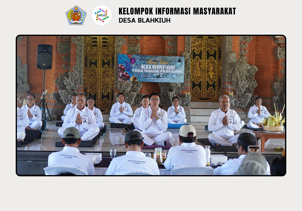 Perayaan HUT Ke-7 Kelompok Yoga Dukuh Pangkung Desa Blahkiuh - Image 10