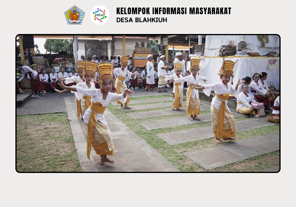Piodalan Pura Kayangan Jagat Luhur Giri Kusuma, Desa Adat Blahkiuh - Image 4
