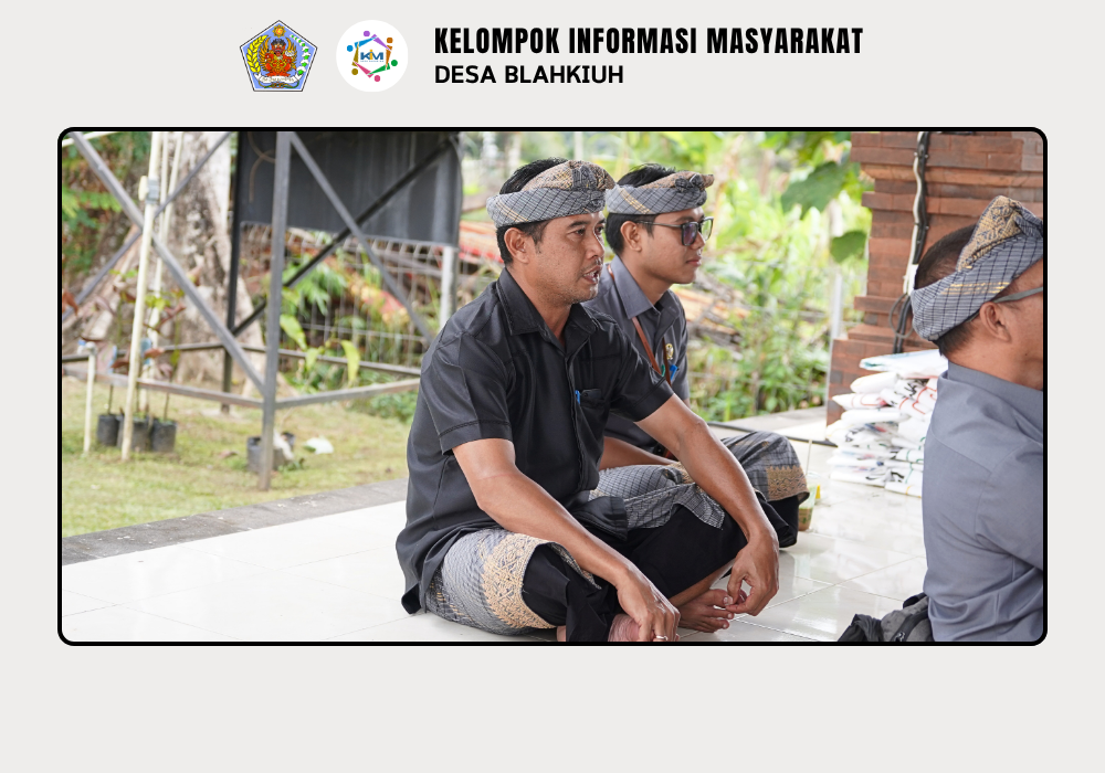 Rapat Evaluasi TPS 3R Kubon Ampas Sari Desa Blahkiuh - Image 9