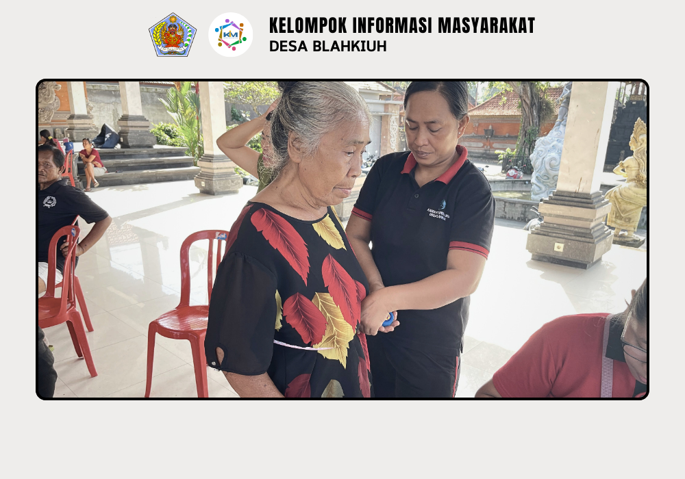 Kegiatan Posyandu Lansia Di Wilayah Banjar Pikah - Image 5