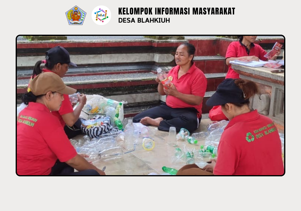 Kegiatan Bank Sampah di Desa Blahkiuh - Image 8