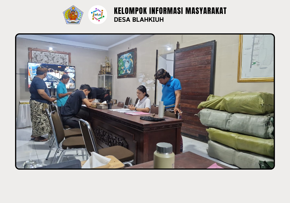 Gotong Royong & Pembagian Compost Bag di Seluruh Banjar Desa Blahkiuh - Image 6