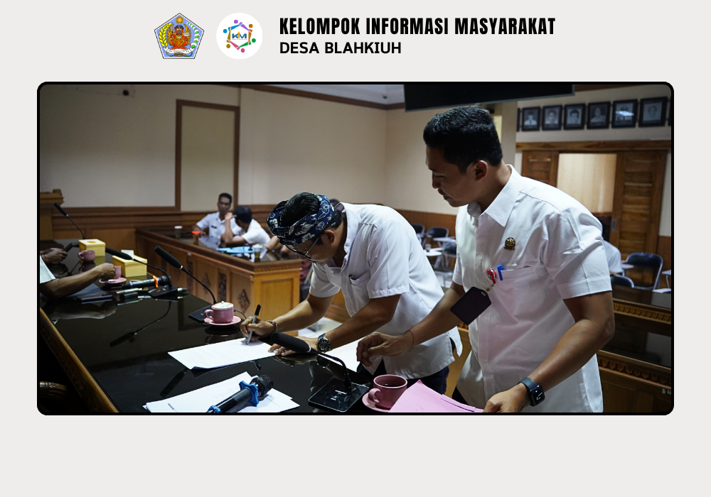 Serah Terima Pekerjaan Pembangunan Bale Gong Jaba Sisi Pura Khayangan Tiga Pikah - Image 6