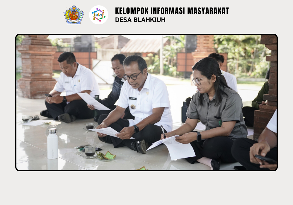 Rapat Evaluasi TPS 3R Kubon Ampas Sari Desa Blahkiuh - Image 6