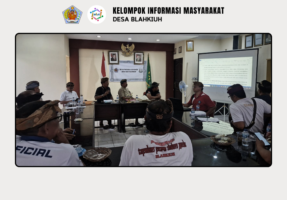 Revisi Perarem Ngadegang Bandesa Adat Blahkiuh Tahun 2025