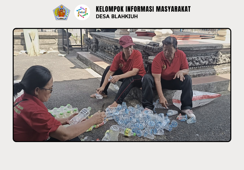 Kegiatan Bank Sampah di Desa Blahkiuh - Image 5