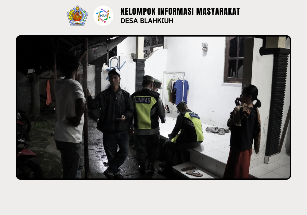 Pelaksanaan Kegiatan Sidak Penduduk Pendatang di Wilayah Desa Blahkiuh - Image 8
