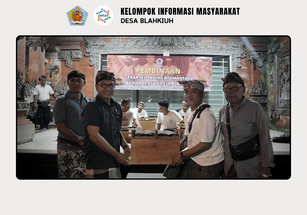 Pembinaan Sekaa Selonding Byomantara dan Sekaa Gong Dewasa Giri Kusuma Sari Banjar Tengah, Desa Blahkiuh - Image 8