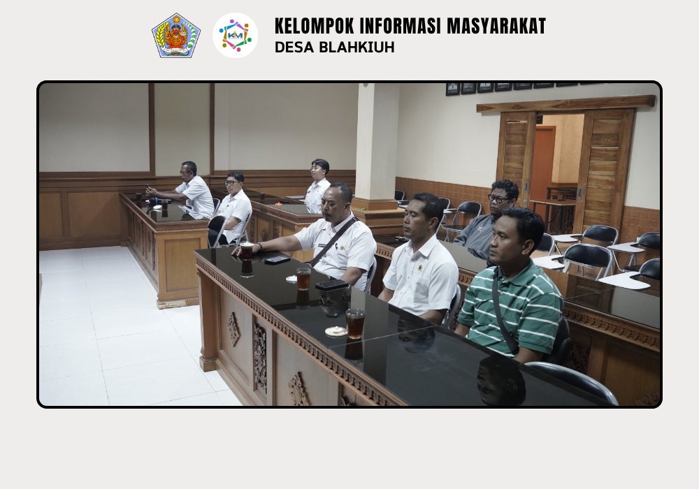 Serah Terima Pekerjaan Pembuatan Pelindung Gedung dan Kanopi TPS 3R Kubon Ampas Sari Desa Blahkiuh - Image 5