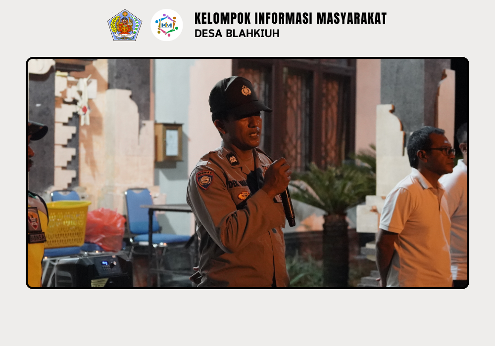 Pelaksanaan Kegiatan Sidak Penduduk Pendatang di Wilayah Desa Blahkiuh - Image 5