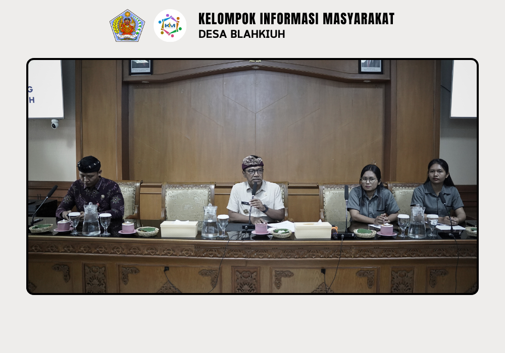 RAPAT KOORDINASI DAN SOSIALISASI PELAKSANAAN BANK SAMPAH DESA BLAHKIUH 2025 - Image 2