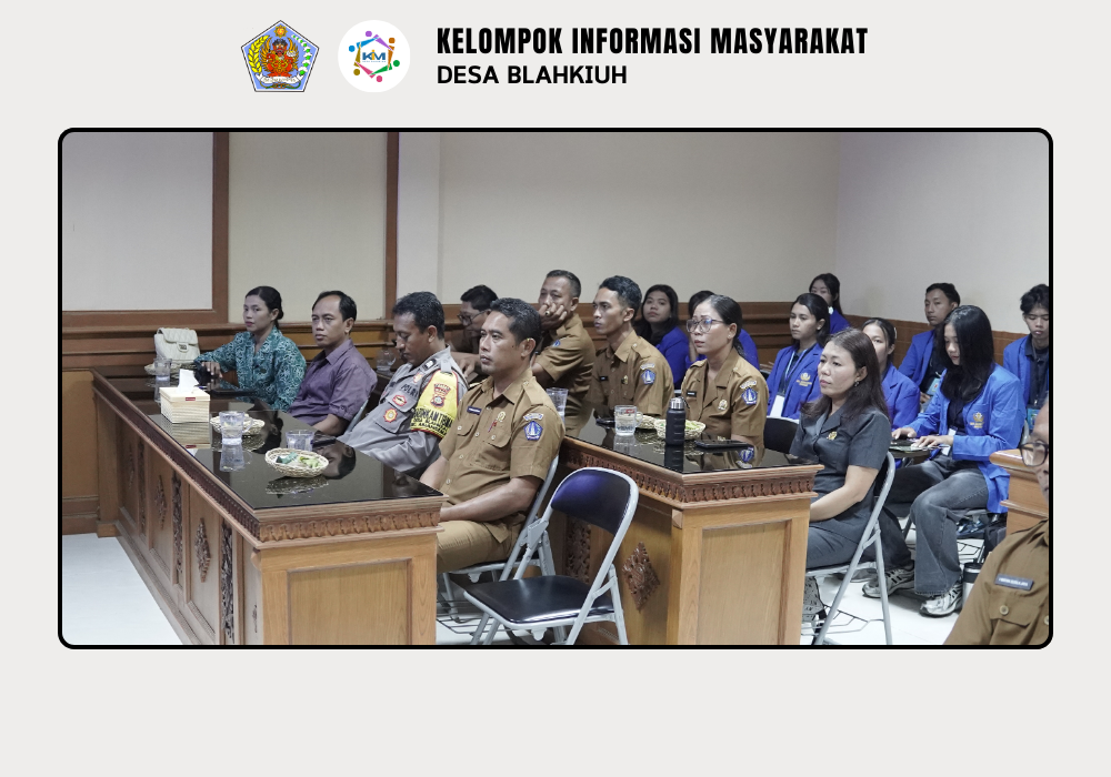 Penyerahan dan Penerimaan Mahasiswa KKN-PMM Universitas Warmadewa di Desa Blahkiuh - Image 3