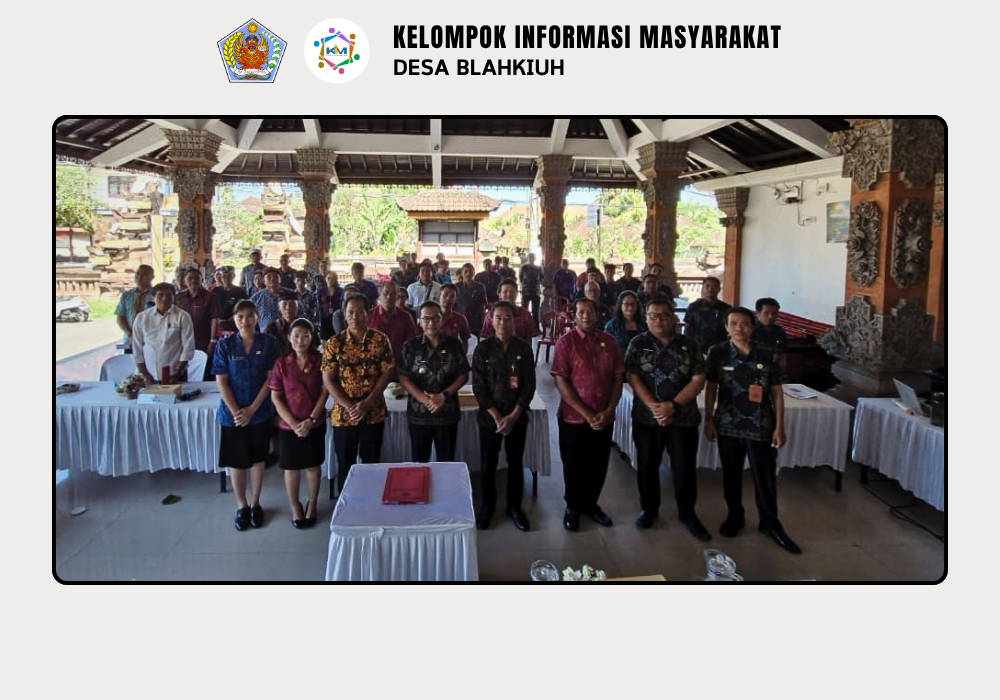 Musyawarah Desa (MUSDES) Tentang Penyusunan Rencana Pembangunan Desa Blahkiuh Tahun 2027 - Image 10